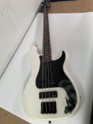 Squier Precision Bass - Pre-owned (Note: Item has some heavy damage).