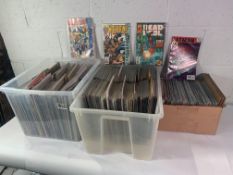 A large quantity of DC and Marvel Comics to include Superman, X-Men and Batman.