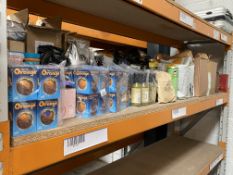 Quantity of assorted foods to include Sweets/Savory/Teas/Coffees.