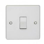 One Hundred and Eighty 1 Gang 20A DP Control Switch 4015 - White - As New (Stock image).
