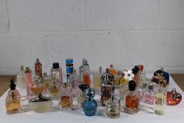 Thirty Assorted Part Used Perfum/Eau De Toilette To Include Marc Jacobs Daisy, Si, Emporio Armani, Y