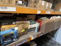 A large quantity of assorted books. New/Pre-owned.