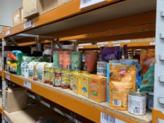 Quantity of assorted foods to include Sweets/Savory/Teas/Coffees.