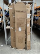 Elegant Double Sliding Shower Enclosure (CRF+CR70+CR90) 700x1850mm, 900x1850. Unchecked. Sold as see