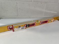 Stabila Type 196-2 120cm and 60cm Spirit Level - As New.