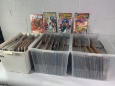A large quantity of DC, Marvel and other Comics to include Spiderman, Ironman and Avengers.