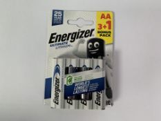 Twelve Packs of Energizer Ultimate Lithium AA Batteries (Four per pack).