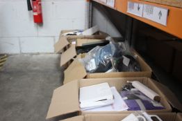 Six Boxes of Assorted Miscellaneous Goods, Including Items such as, Homeware, Stationary, and More