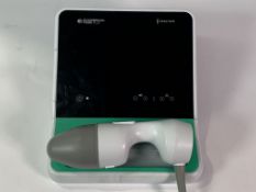 Verathon BladderScan Prime Plus REF: 0570-0346. Preowned. Not all parts are present, small crack on