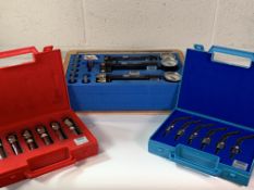 Three MEC Products: Pressure and Flow Medical Gas Tester Kit (SN: 3888-13), Medical Anti Confusion P