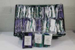 Approximately 100 Medi Tech Systems Paed-D Ring Wrist Braces, Assorted Sizes and Handedness. As New.