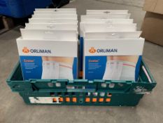 Twelve Orliman Evotec EV-300 Lumbar Support Belts in Black. All Size 3 (83-91). As New.