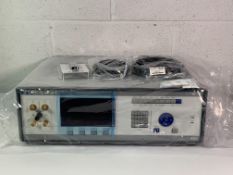 A Wika AC Resistance Thermometry Bridge for High-Accuracy Temperature Measurement and Calibration Us