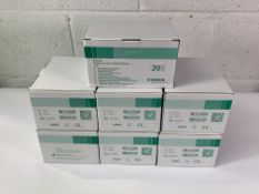 Seven boxes of B.Braun-Single Use Skin Staple Remover (Ref:783104). As New. (Exp: 28/09/2027).