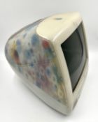 A pre-owned Apple iMac G3/500 (Early 2001) in Flower Power (S/N: VM1080SRKJL).
