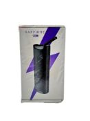 As new Sapphire by Storm Dry Herb Vapourizer (Some damage to packaging) (Over 18's only).
