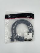 Eight as new Kramer Electronics 92-2202025 15-Pin M to 15-Pin M Plus 3.5mm 25ft Stereo Cables.