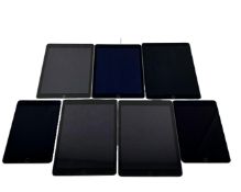 Assorted pre-owned Apple iPads sold for parts ( Various models and conditions. All iCloud account lo