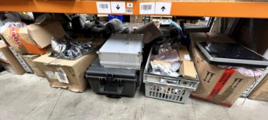Assorted new and pre-owned IT and electrical items (All items sold as seen).