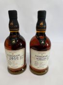 Foursquare 2010 Exceptional Cask XXI Single Blended Rum (60%) and Foursquare Nobiliary Exceptional C