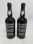 Two Justino’s Colheita 1999 Fine Rich Madeira (19%) - 750ml.