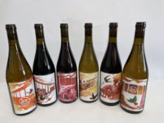 Six assorted Ladidadi Pinheiro wines to include Clarete (11%), Encruzado Cerceal (11.2%) and Jaen To