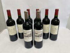 Six Chateau Tour du Seme Saint-Emilion Grand Cru 2015 (14%) and two Château La Serre, Grand Cru Clas