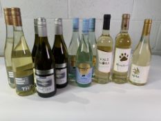 Five Freeman's Bay Gisborne Pinot Gris 2023 White Wine 5 x 750ml, three Brancott Estate Flight Sauvi