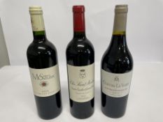 Three Saint-Emilion Grand Cru: Chateau Clos Saint Martin 2016 (14.5%), Château La Voûte 2018 (14.5%)
