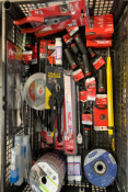 Miscellaneous tools including Milwaukee, Stanley, Dewalt, Bahco. As New (Over 18s Only).