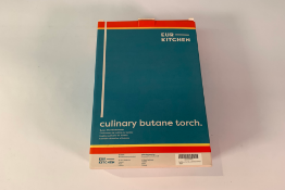 Five, EuroKitchen Culinary Butane Torch, Black. New (Gas not included)