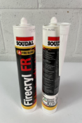 Forty Soudal FireCryl FR Acrylic Sealant - White - 310ml - 02/25.
