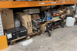 A Large Quantity of Assorted Auto/Car Parts and Assorted Related Items.