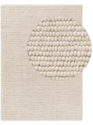 Benuta Beads Wool Rug - Cream - 120 x 170cm - As New (stock image).
