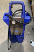Sykes Pickavant Blue Brake Bleeder Machine, 2023, 230v Good Condition, Untested.