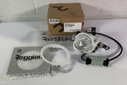 Eighteen Reggiani Bisio LED Lights, 17W D130 FVW PRJ0426-601 R4/3 - Bianco/White. As New.