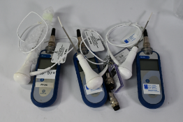 Three Cormark Digital Food Thermometers with Probe. Pre-owned.