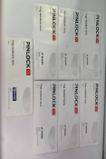 Seven various Shark, Max Vision, Pinlock Helmet Visors. As New.