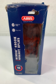 An Abus Bordo 6500k Granit Xplus Lock. Box has signs of wear. Item As New.