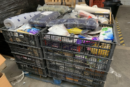 A pallet of miscellaneous items to include Homeware, Tools and Beauty Items.