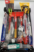 An assortment of Tool Bits to include Snap On, Milwaukee, Stanley, FatMax, Mac Tools and more. As Ne