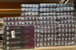 One hundred and ninety Nespresso Starbucks Caffe Verona Ristretto Coffee Pods. Please Note: The 'Bes