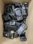 Quantity of assorted pre-owned barcode scanners/ handheld terminals.