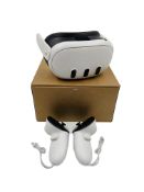 Pre-owned Meta Quest 3 Mixed Reality VR Headset with Controllers (Boxed).