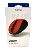 Six as new Hama MW-400 V2 Optical 6-Button Wireless Mice (Boxes sealed).
