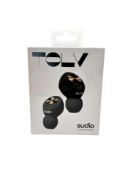 Five as new Sudio TOLV Wireless Bluetooth Earbuds in Green (Boxes sealed).