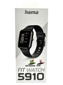 Seventeen as new Hama Fit Watch 5910 Smartwatches (Boxes sealed).
