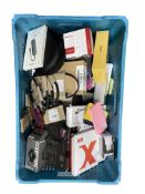 Assorted new and pre-owned IT and electrical items (All items sold as seen. Crate not included).