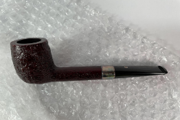Ashton Pebble Grain XX with Silver Band Tobacco Pipe.