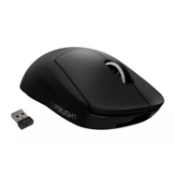 A Logitech G Pro X Superlight Wireless Mouse in Black (EAN: 5099206090460). As New.